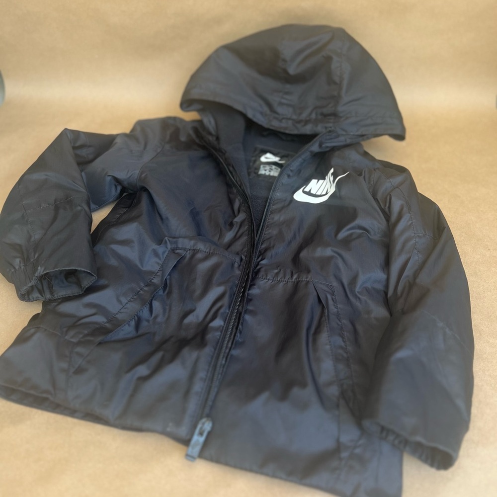Nike Black Water-Resistant Athletic Jacket